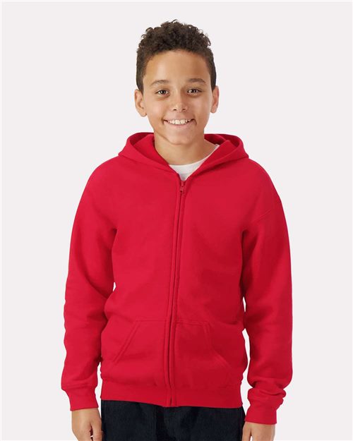 Gildan - Heavy Blend™ Youth Full-Zip Hooded Sweatshirt - 18600B