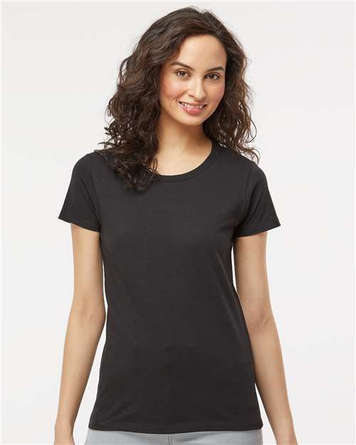 M&O - Women's Gold Soft Touch T-Shirt - 4810