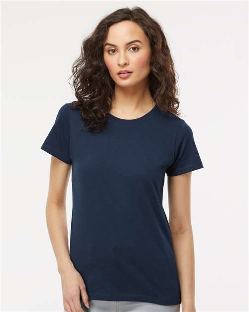 M&O - Women's Gold Soft Touch T-Shirt - 4810