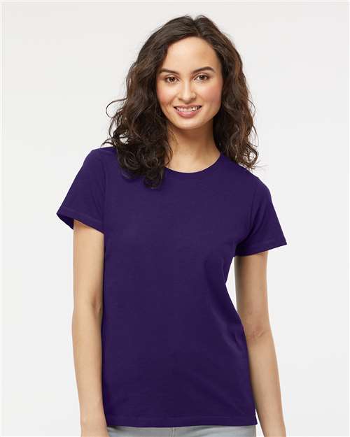 M&O - Women's Gold Soft Touch T-Shirt - 4810