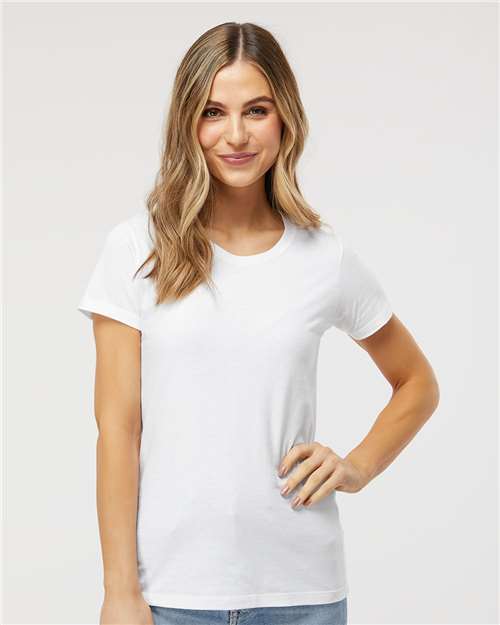 M&O - Women's Gold Soft Touch T-Shirt - 4810